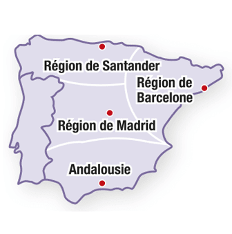 Espagne : les régions