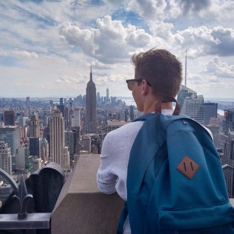 new york usa jeune