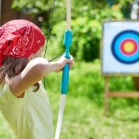 tir à l'arc, sport, jeunes, activités